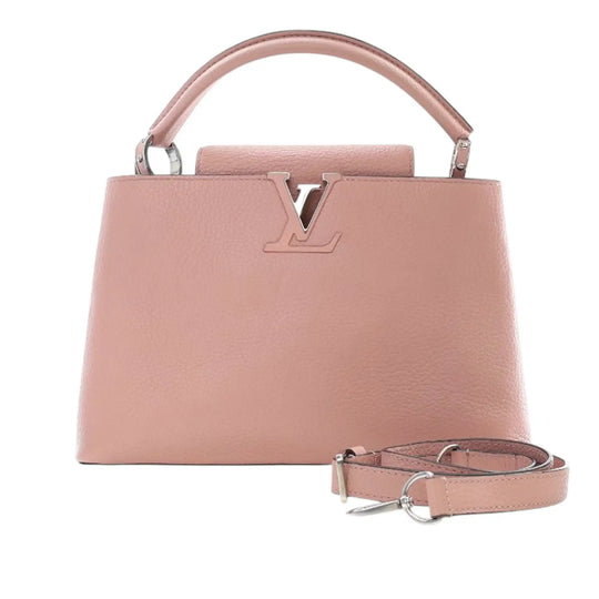 Louis Vuitton Capucines PM Pink Taurillon