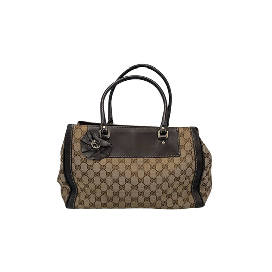 Gucci trophy Tote GG canvas