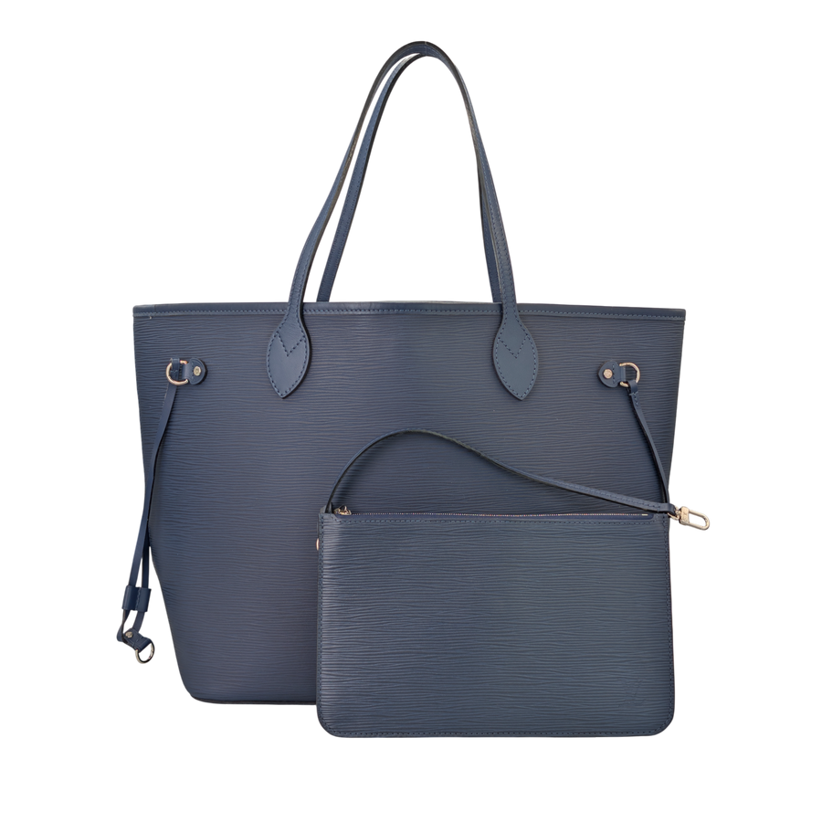 Louis Vuitton Neverfull MM Dark Blue Epi