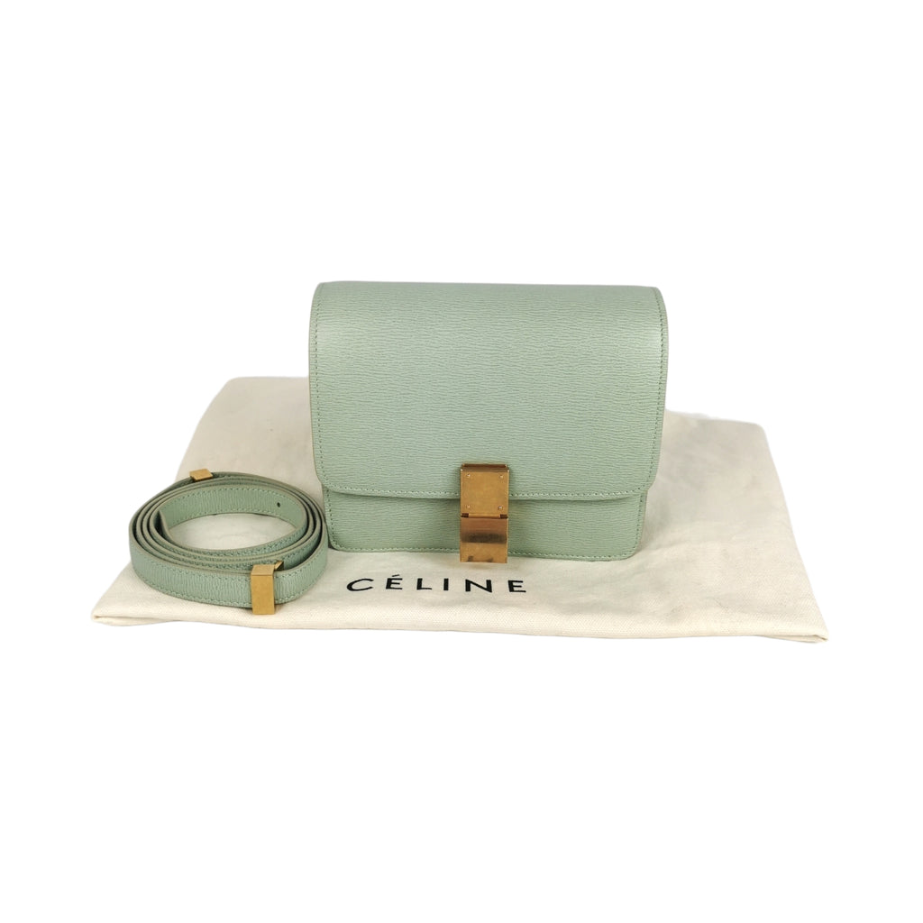 Celine Pink Box Calfskin Small Classic Bag - modaselle