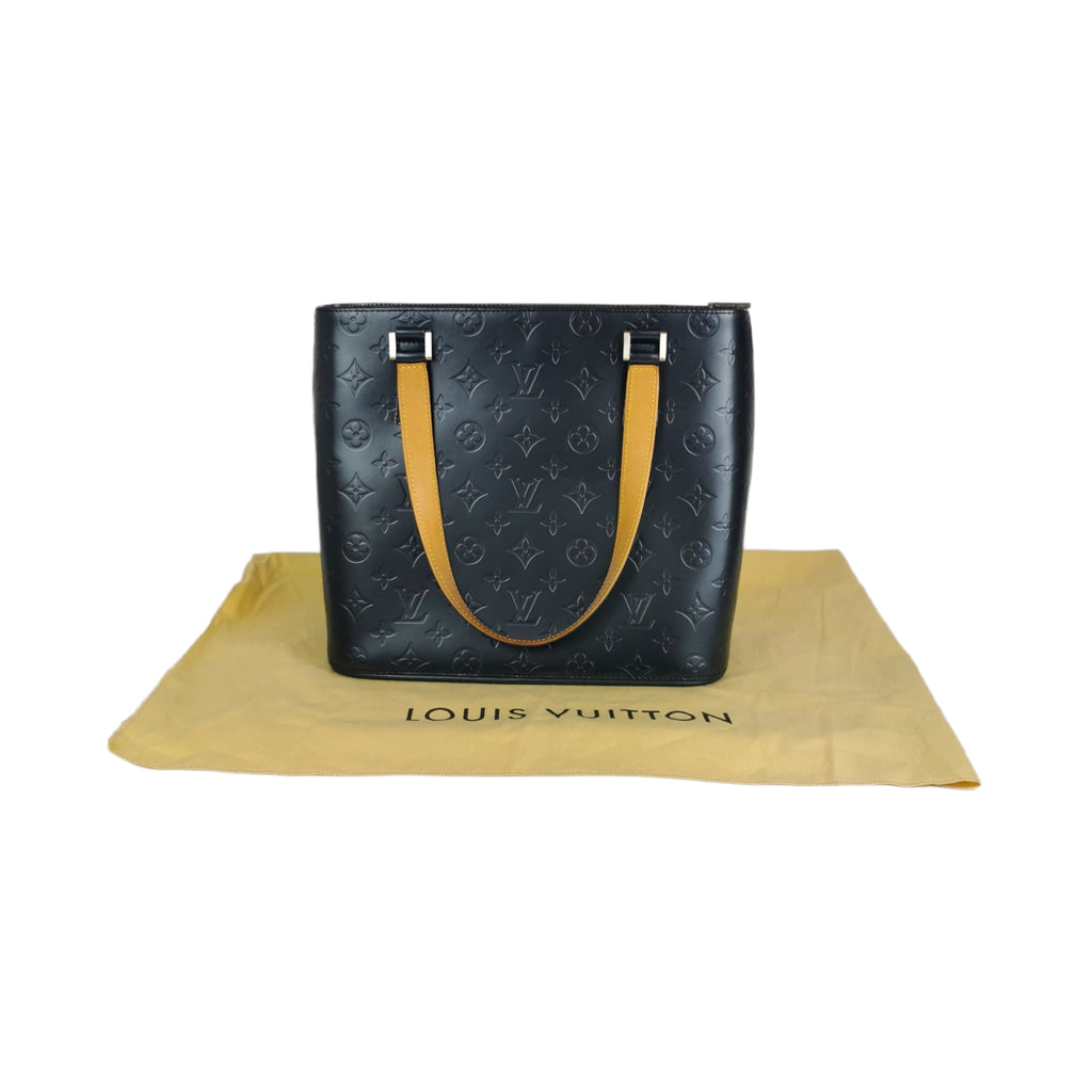 Louis Vuitton Monogram Matte Stockton Tote Bag M55117 Ambre Gold