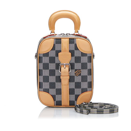 Louis Vuitton Valisette Vertical Black Damier Canvas