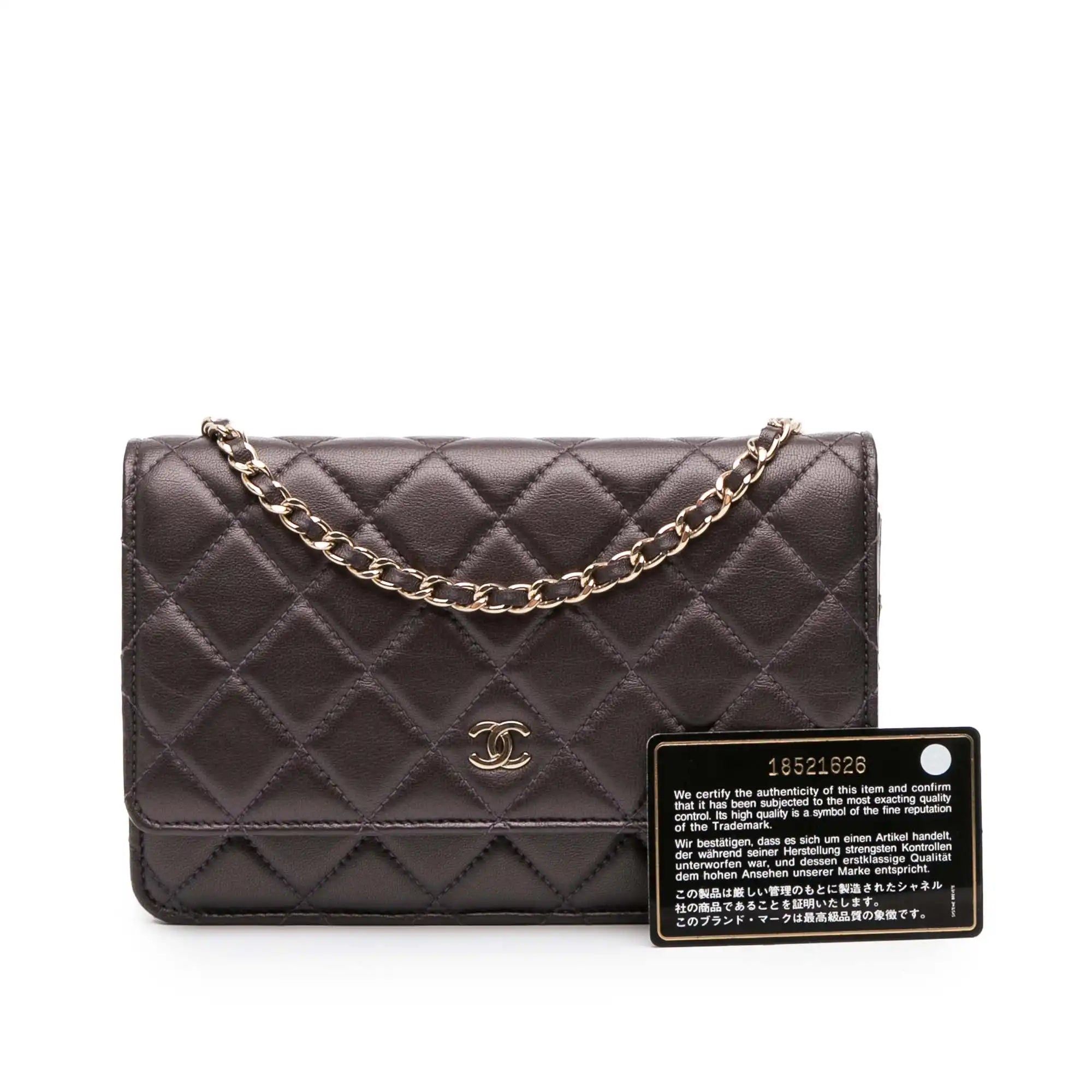 Die Zeitlose Eleganz: Chanel Boy WOC in Braun mit Goldakzenten