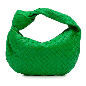 Die Wiedergeburt der Handwerkskunst: Bottega Veneta Jodie Teen Green Intrecciato