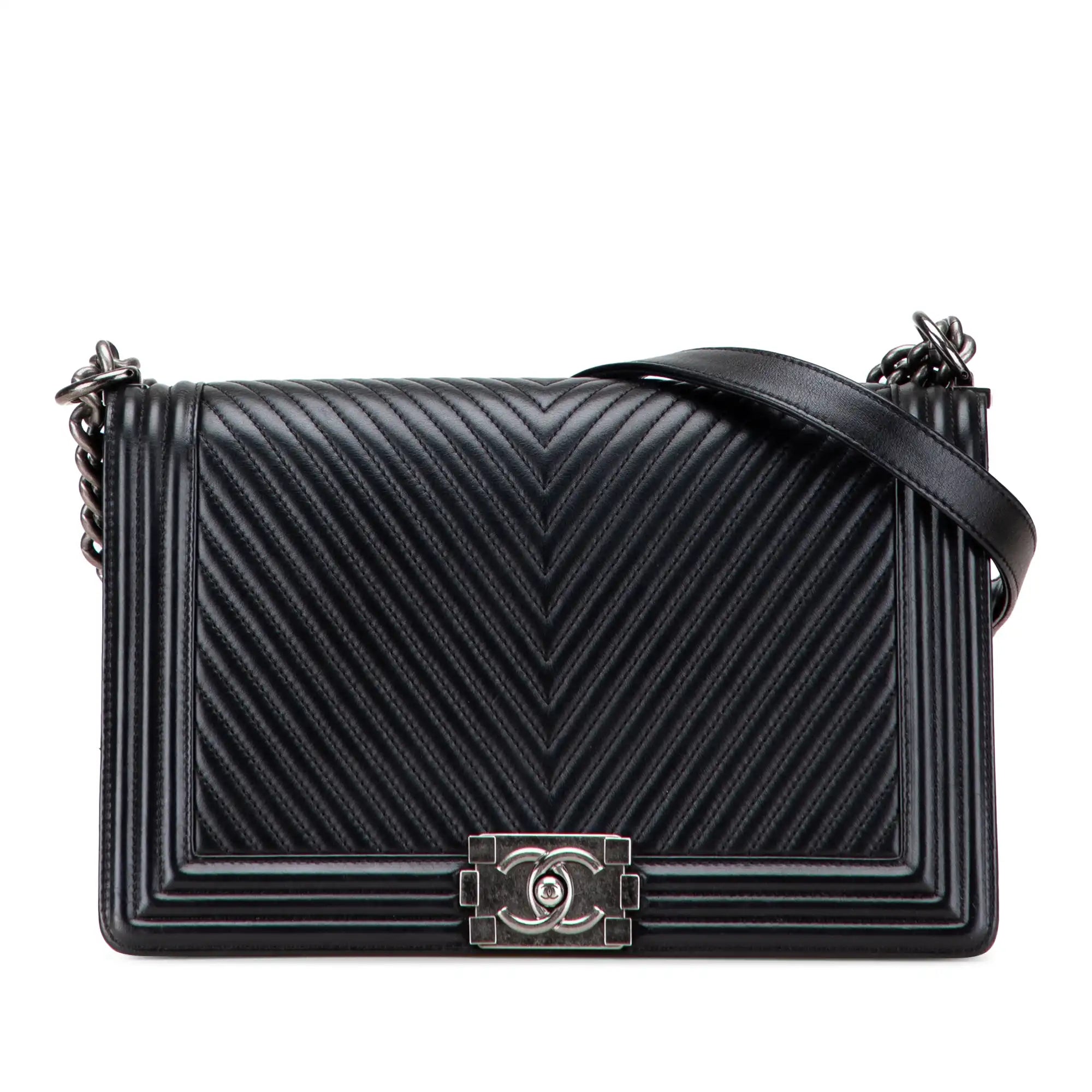 Arthur's legacy: The timeless elegance of the Chanel Boy Flap Medium Black Chevron