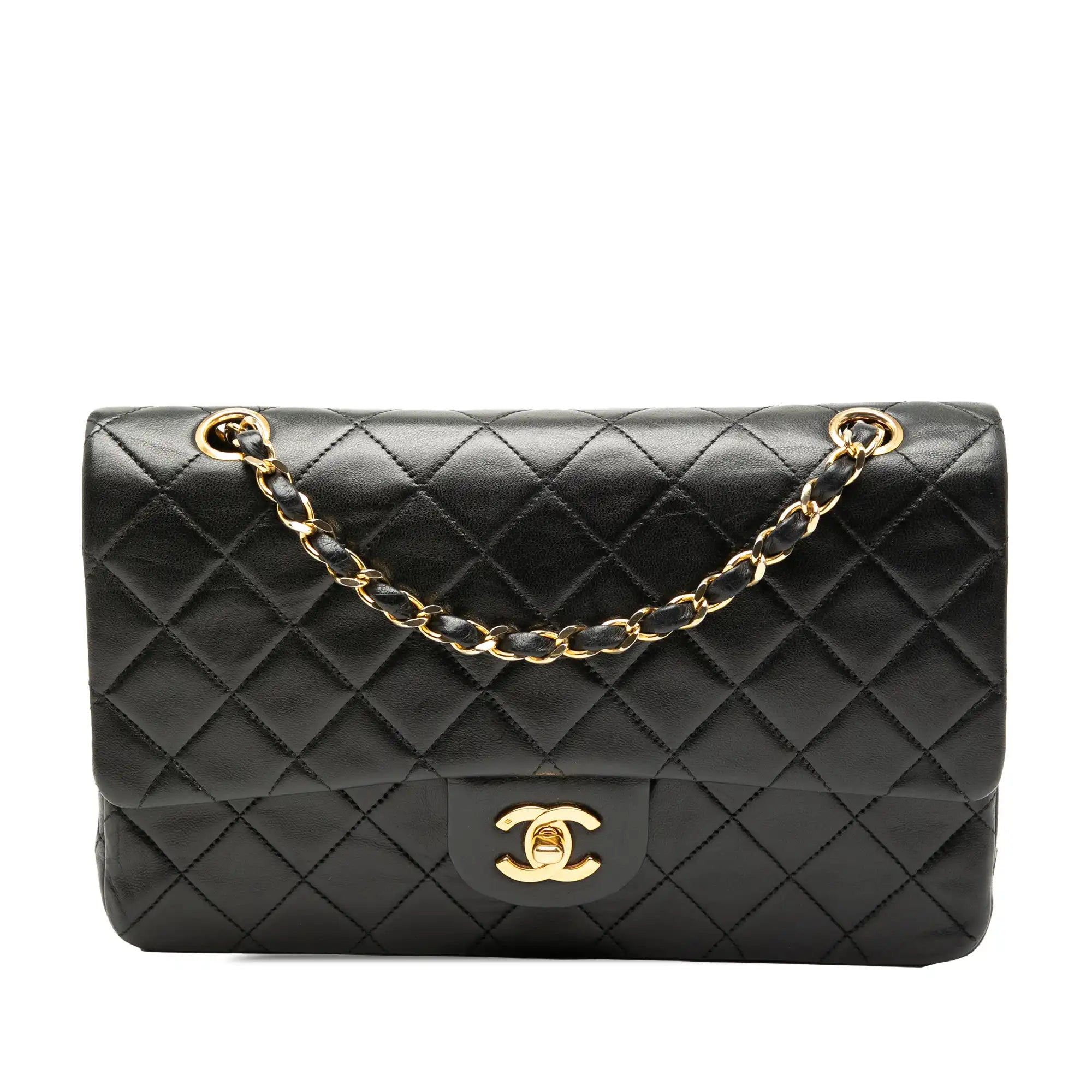 Das zeitlose Erbe: Chanel Classic Double Flap in Schwarz mit Gold-Hardware