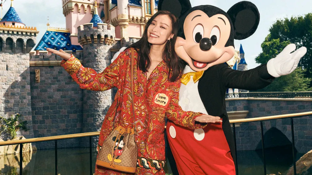 Mickey Mouse trifft auf Gucci: Ein perfektes Duo