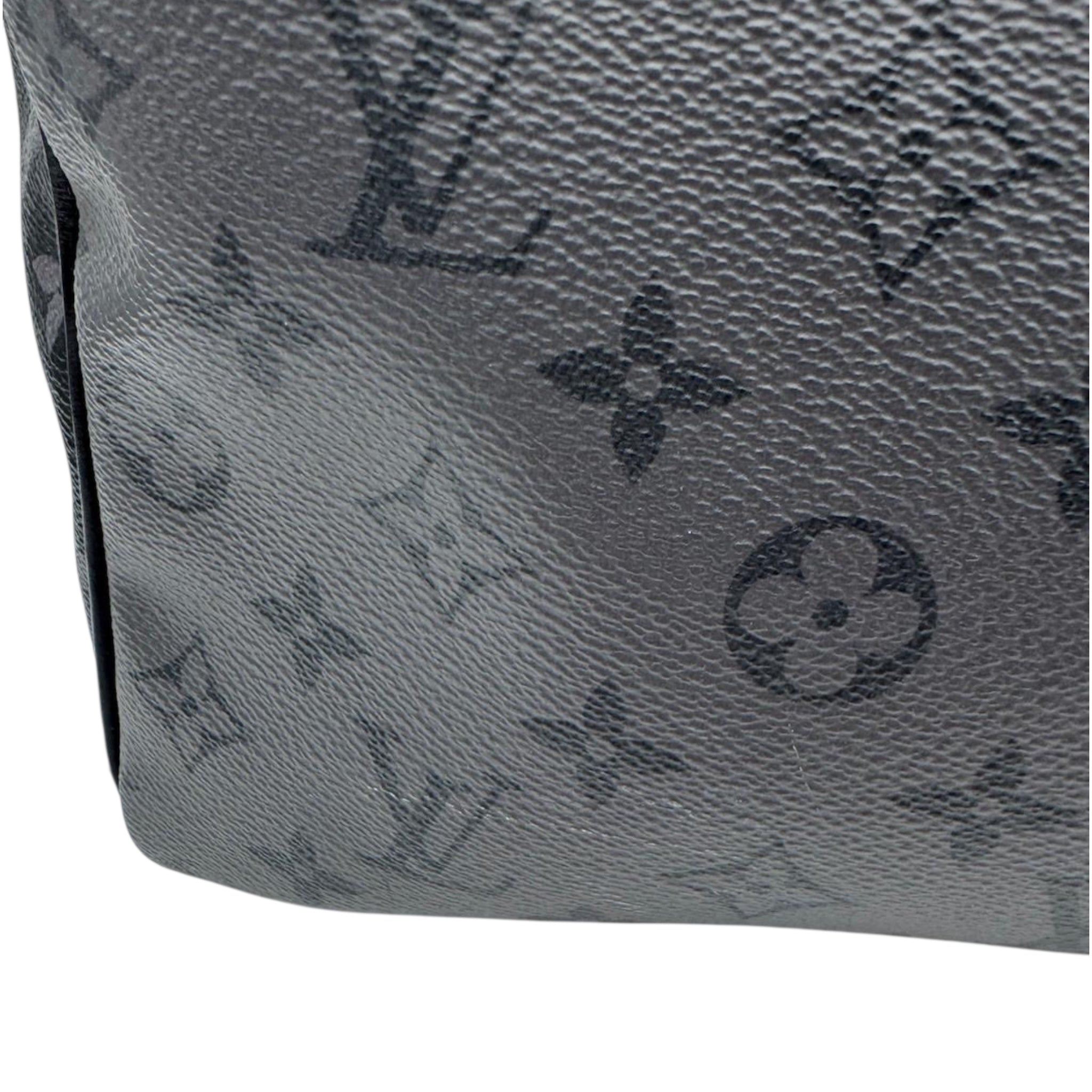 Louis Vuitton Keepall 50 Bandoulière Black Monogram Empreinte