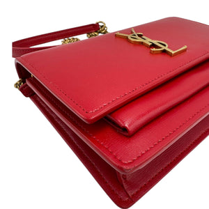 Yves Saint Laurent Kate Small Red Calfskin