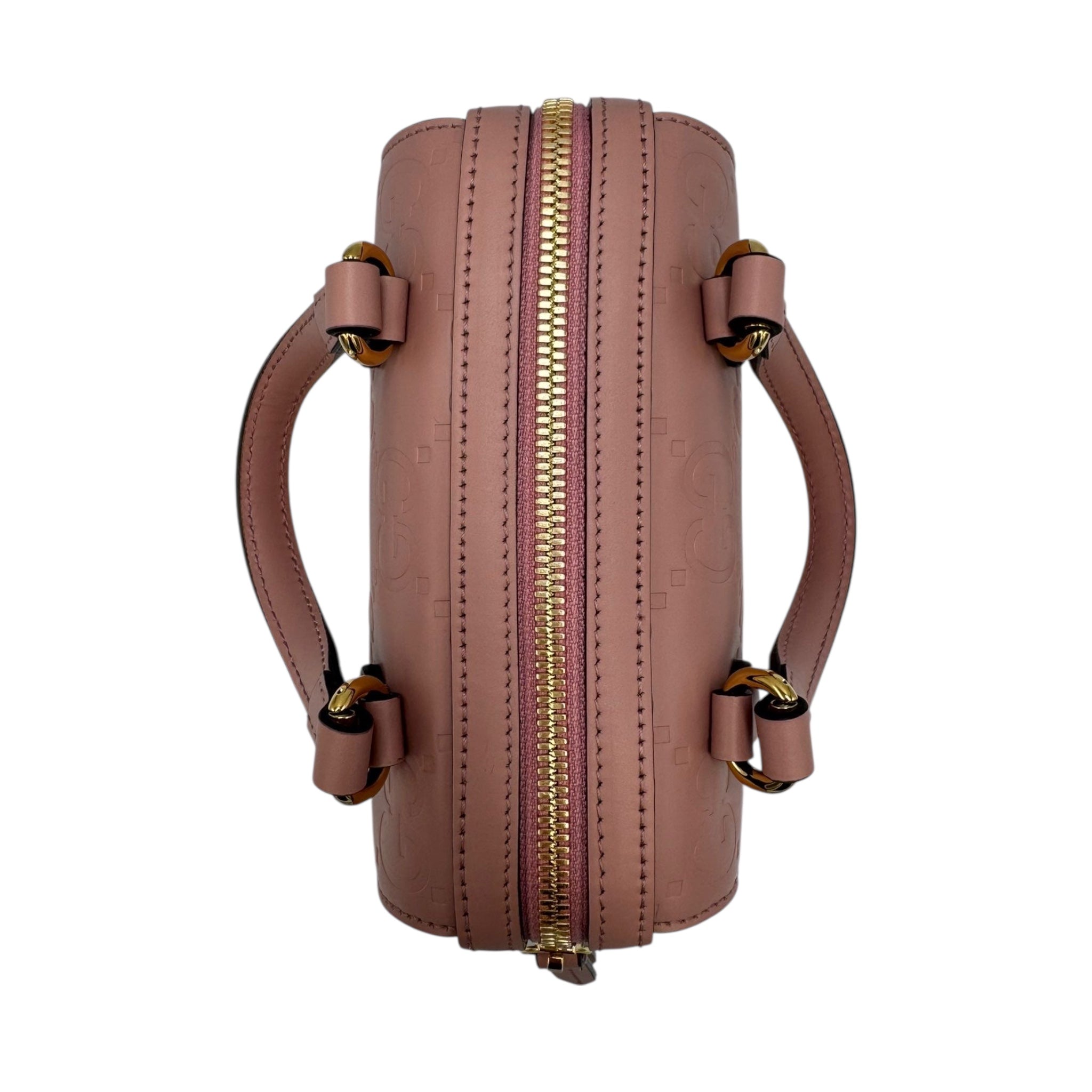 Gucci Boston Bag Mini Blooms GG Supreme Canvas