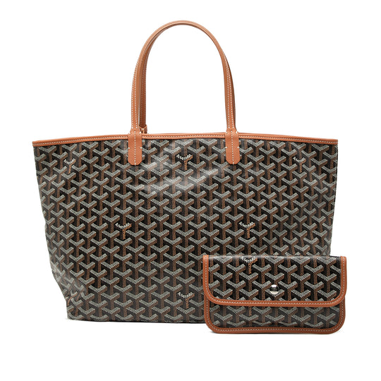 Goyard Saint Louis PM Black Goyardine Canvas