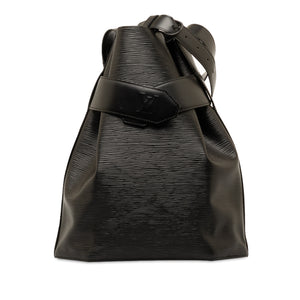 Louis Vuitton Sac D'Epaule PM Black Epi