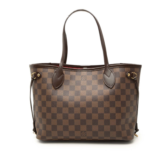 Louis Vuitton Neverfull PM Damier Ebene Canvas