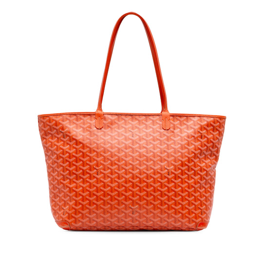 Goyard Artois MM Orange Goyardine Coated Canvas
