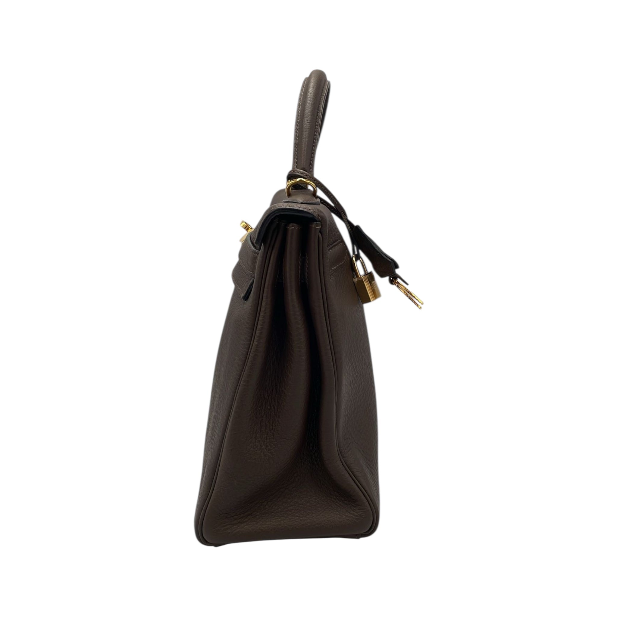 Hermès Kelly 30 Brown Togo Gold