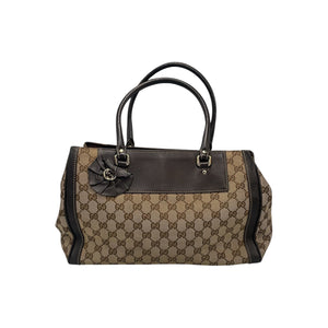 Gucci trophy Tote GG canvas