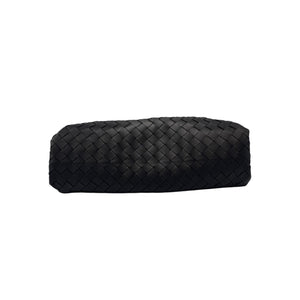Bottega Veneta The Pouch Clutch Black Intrecciato