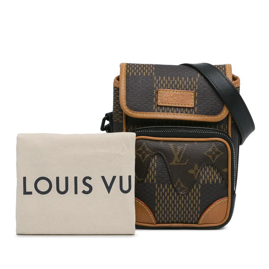 Louis Vuitton x Nigo Amazone Messenger Nano Giant Monogram Damier Ebene