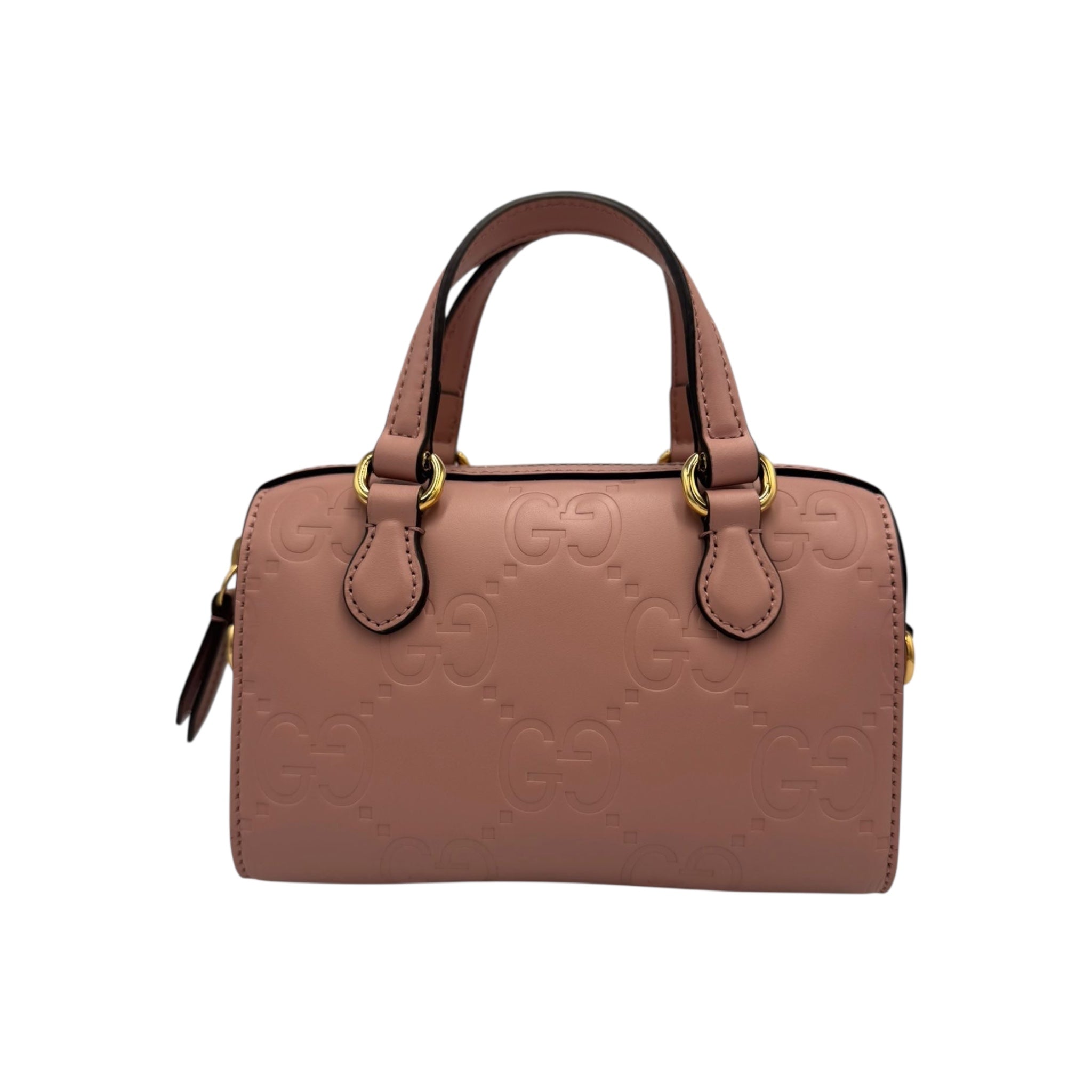 Gucci Boston Bag Mini Blooms GG Supreme Canvas