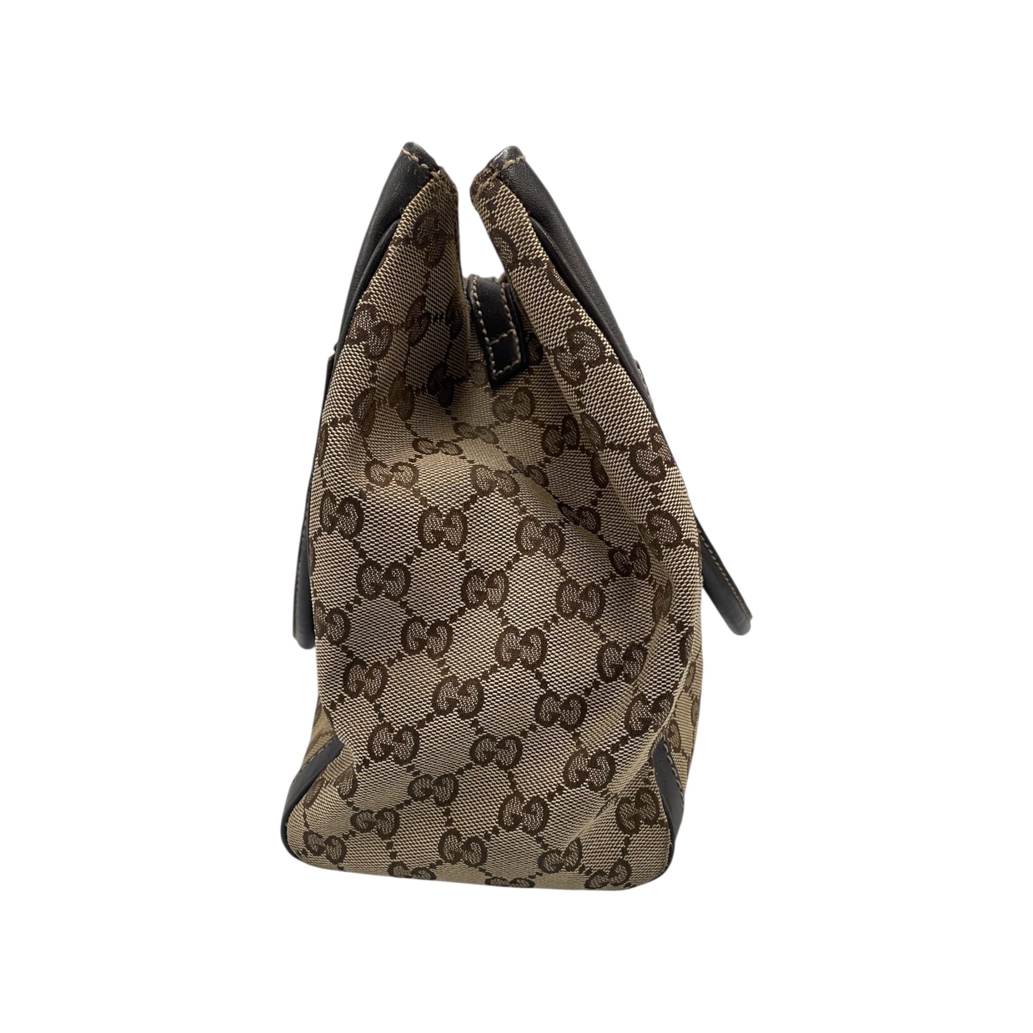 Gucci trophy Tote GG canvas