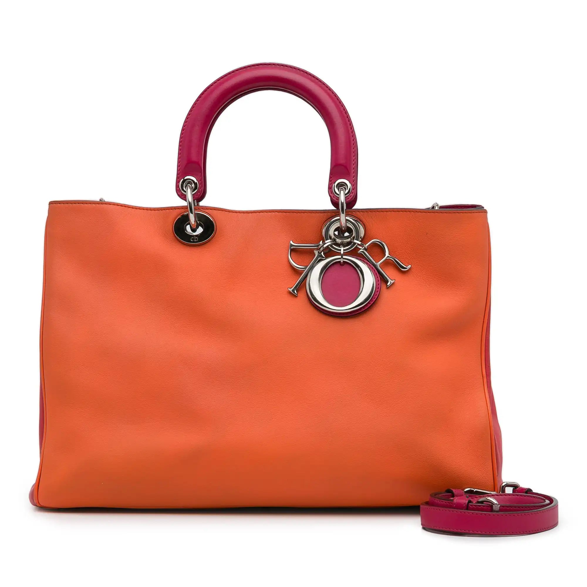 Dior Diorissimo Handbag Large Bicolor