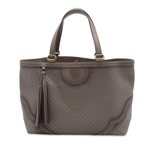 Gucci Microguccissima Duilio Large Brown Calfskin
