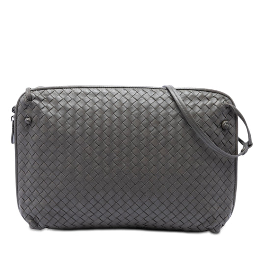 Bottega Veneta Intrecciato Nodini Large Brown Nappa Leather