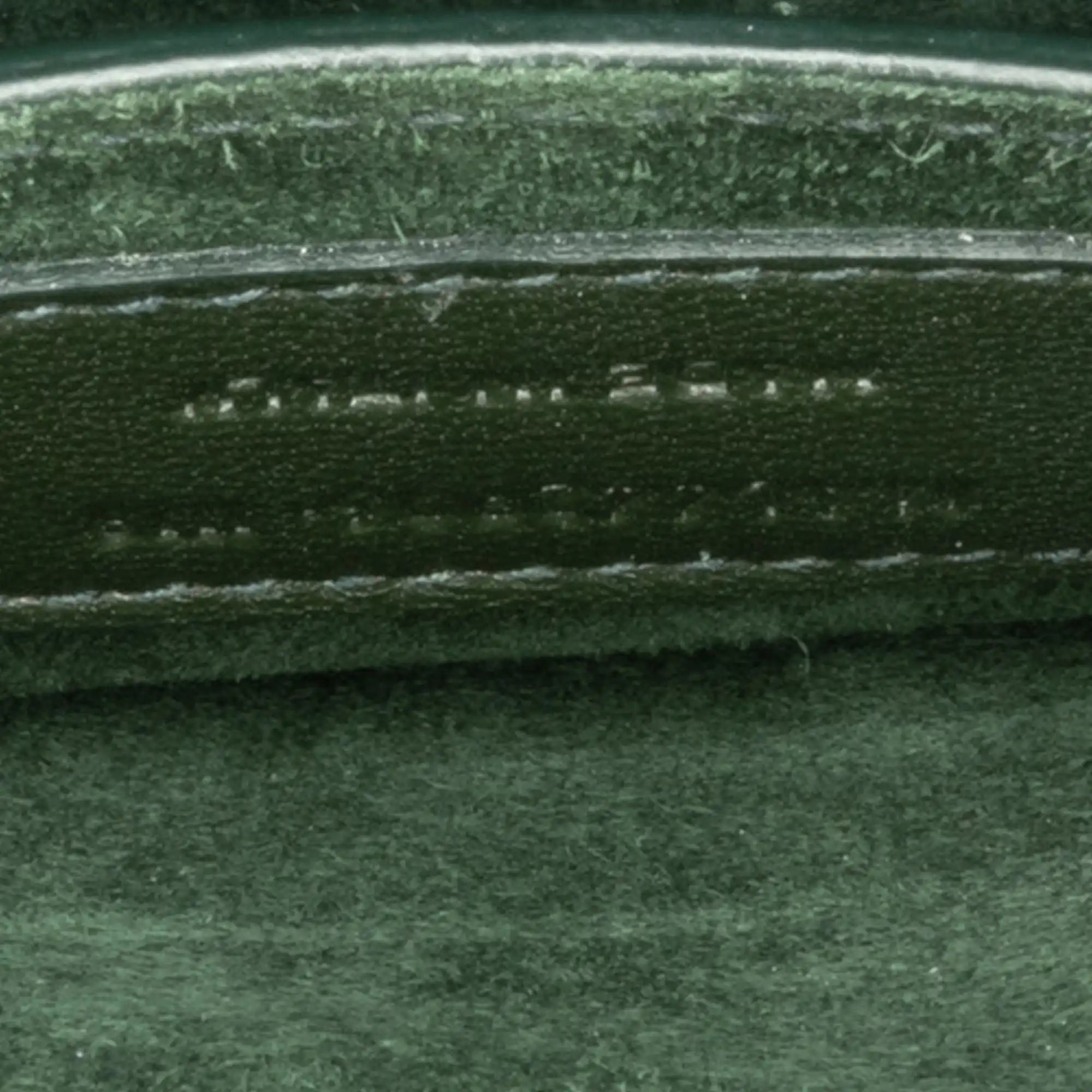 Yves Saint Laurent Monogram Sunset Medium Green Leather