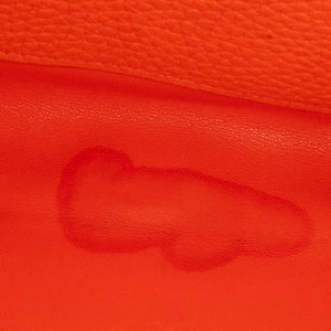 Hermès Lindy 34 Orange Clemence Palladium