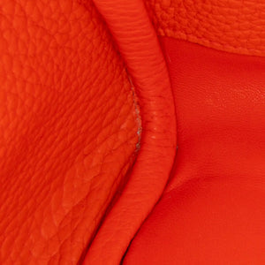 Hermès Lindy 34 Orange Clemence Palladium