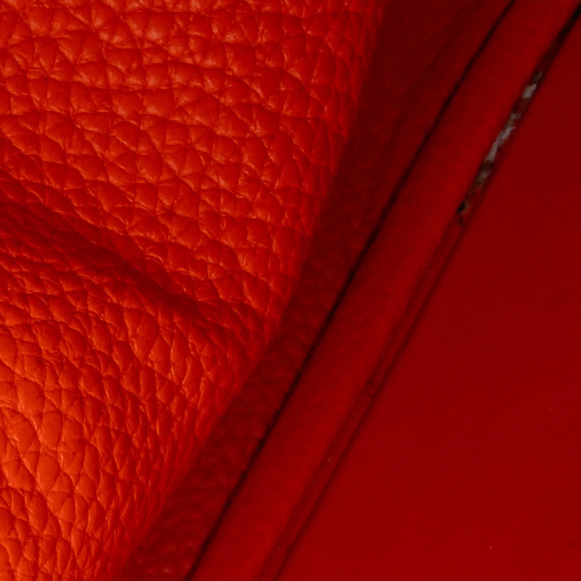 Hermès Lindy 34 Orange Clemence Palladium