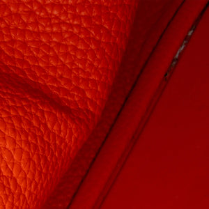 Hermès Lindy 34 Orange Clemence Palladium