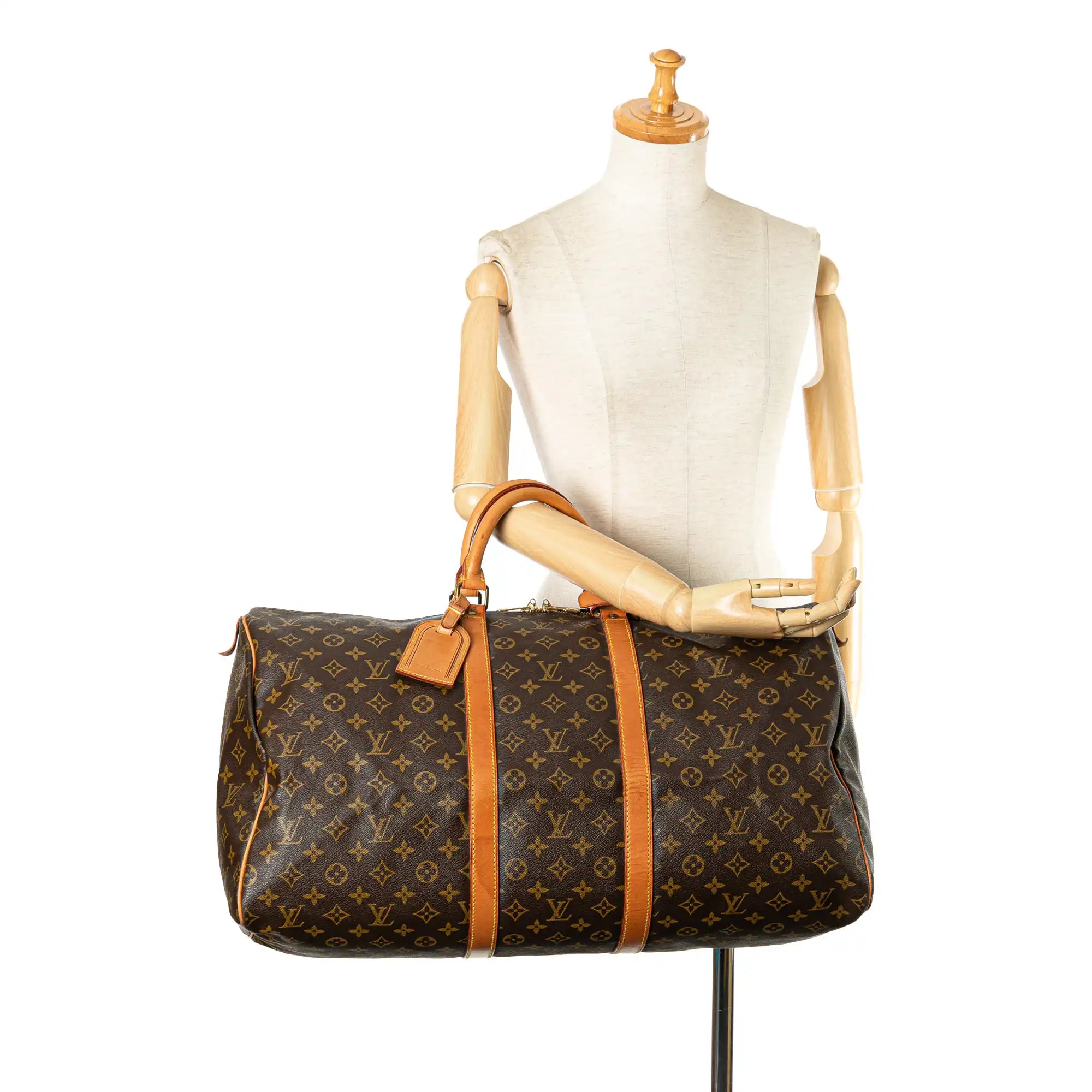 Louis Vuitton Keepall 55 Monogram Canvas