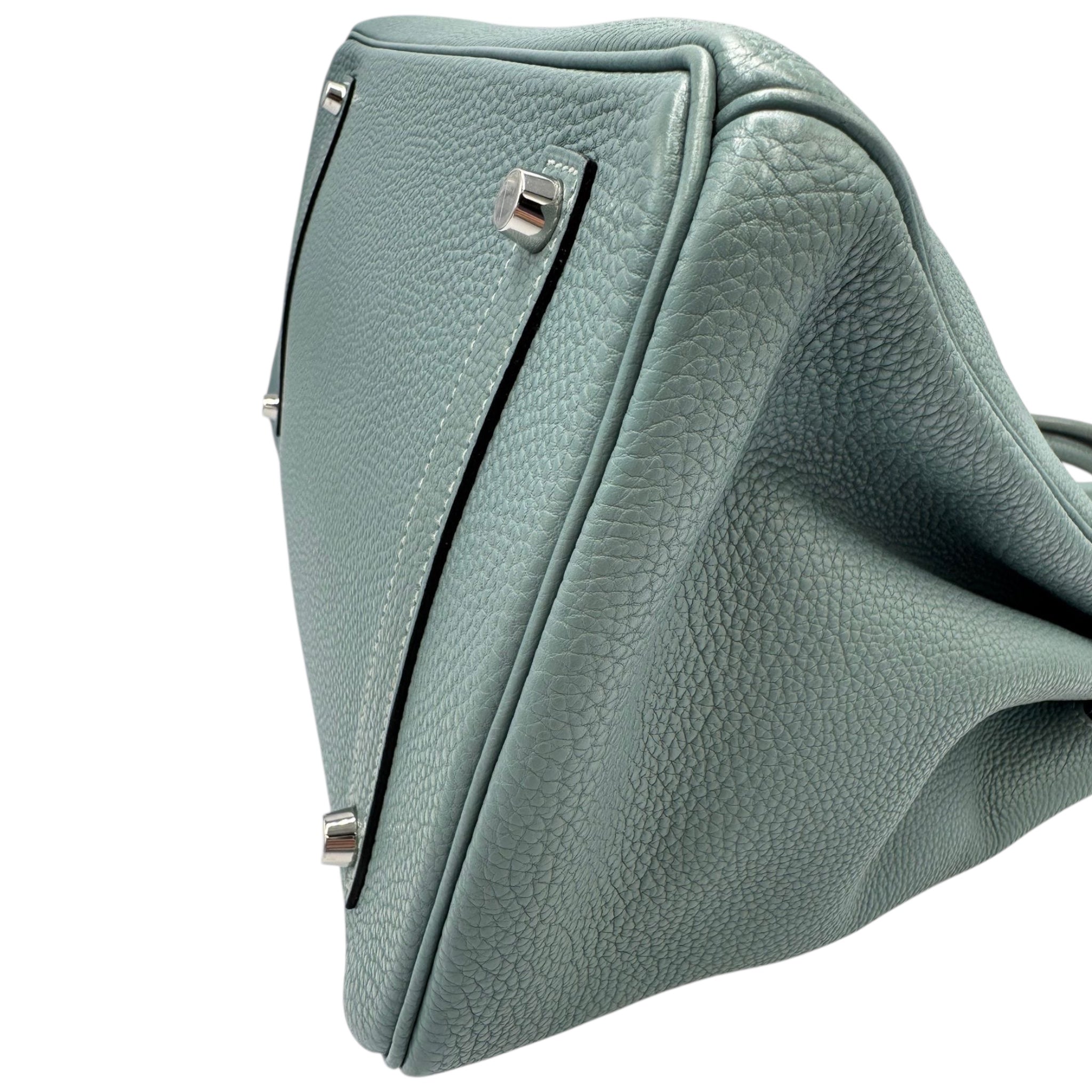 Hermès Birkin 35 Togo Bleu Lin Palladium