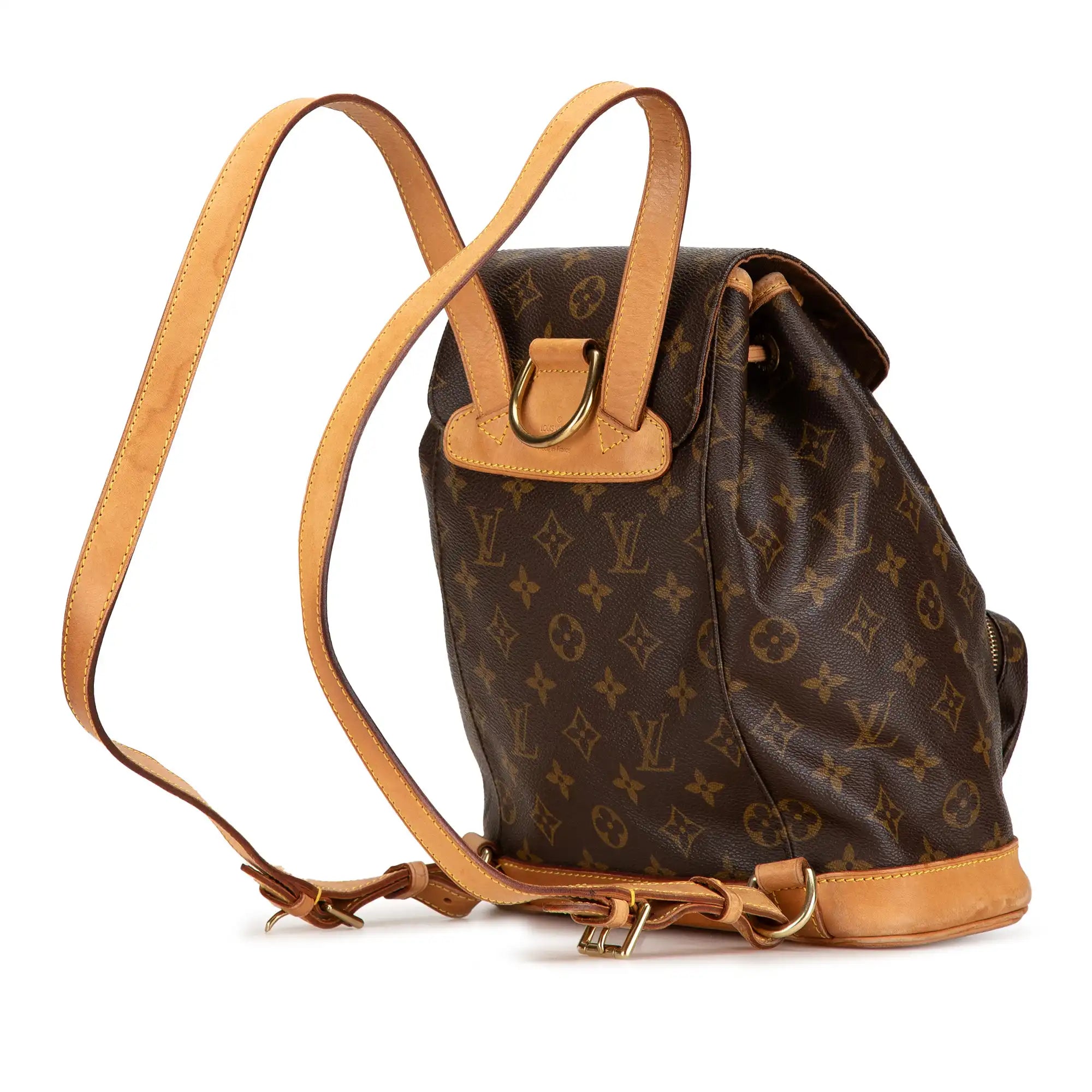 Louis Vuitton Montsouris Backpack MM Monogram Canvas