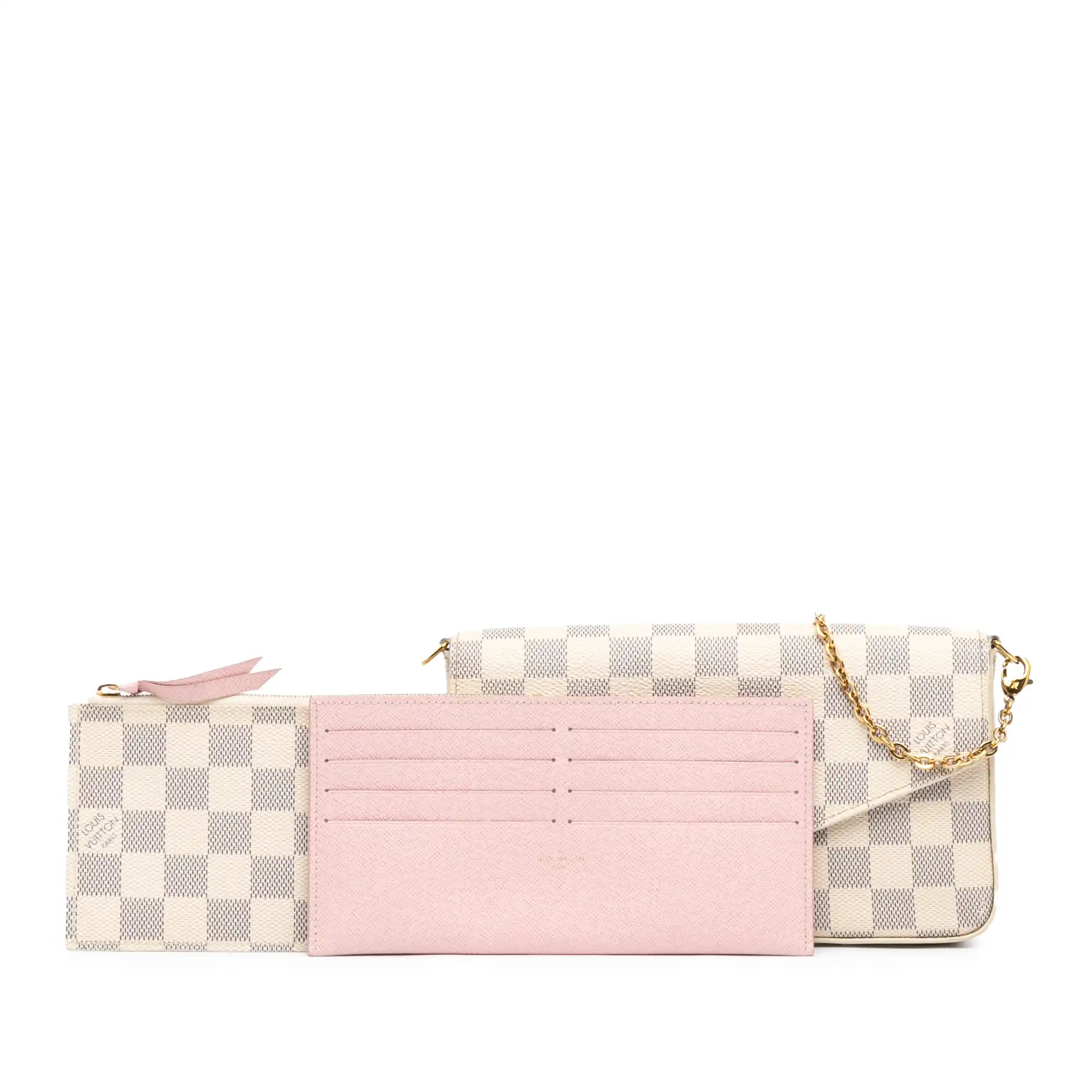 Louis Vuitton Pochette Félicie Damier Azur Canvas