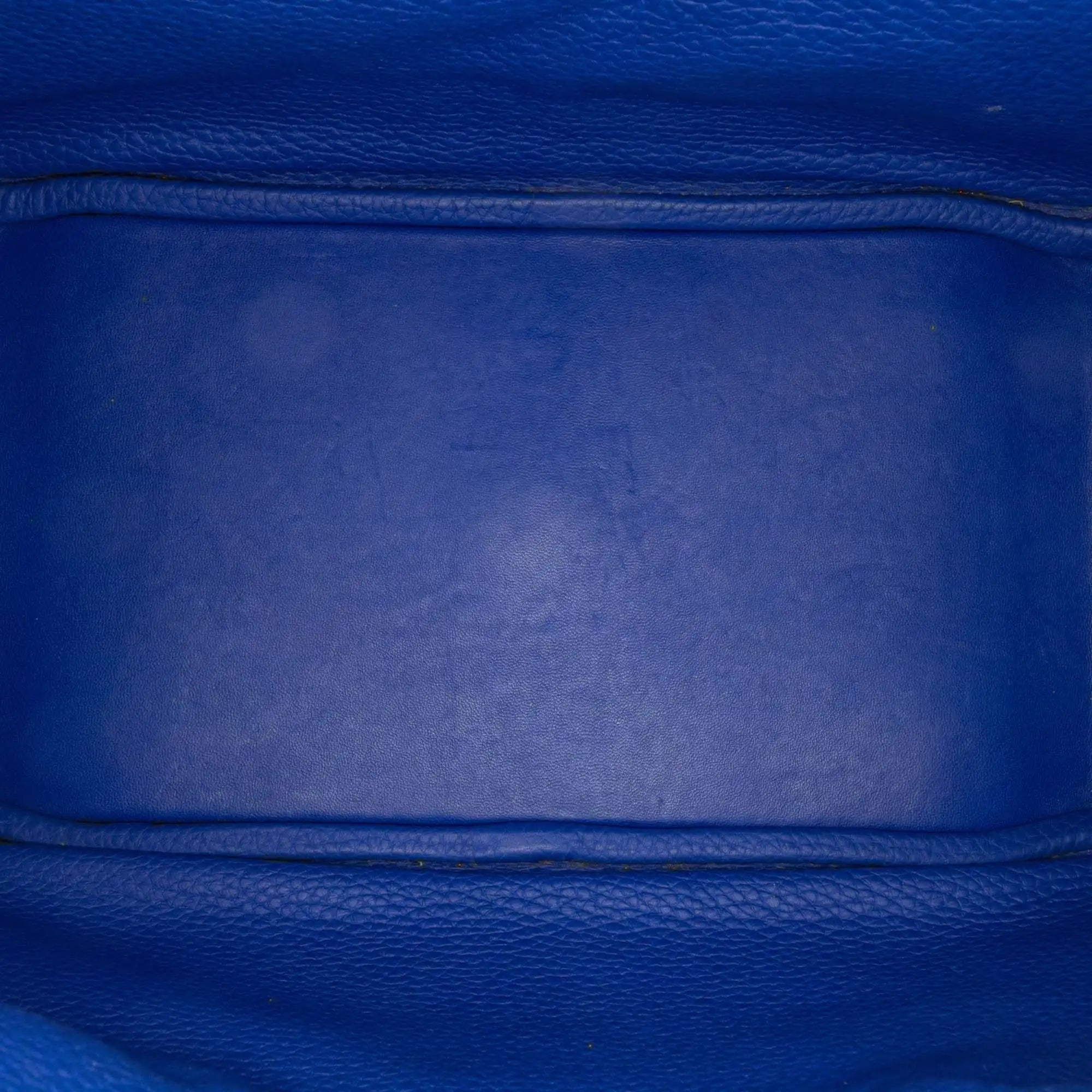 Hermès Lindy 30 Blue Togo Palladium