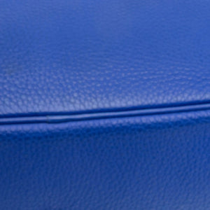 Hermès Lindy 30 Blue Togo Palladium