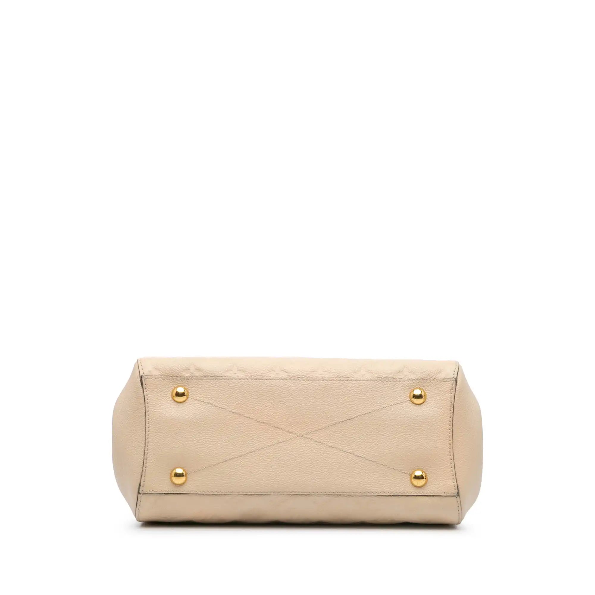 Louis Vuitton MontAigne mm beige Monogram Empreinte