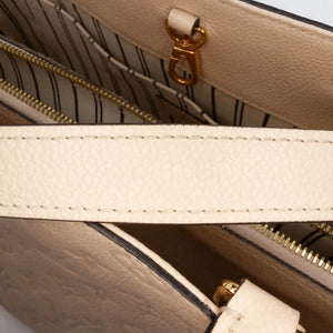 Louis Vuitton MontAigne mm beige Monogram Empreinte