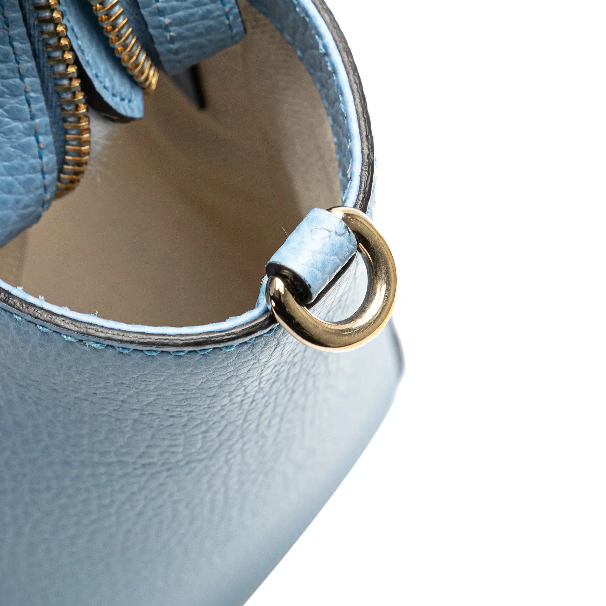 Gucci swing Tote Medium Blue Leather
