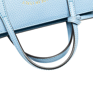 Gucci swing Tote Medium Blue Leather