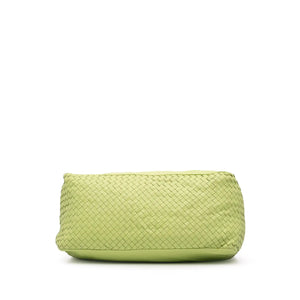 Bottega Veneta Knot Hobo Green Nappa intrecciato