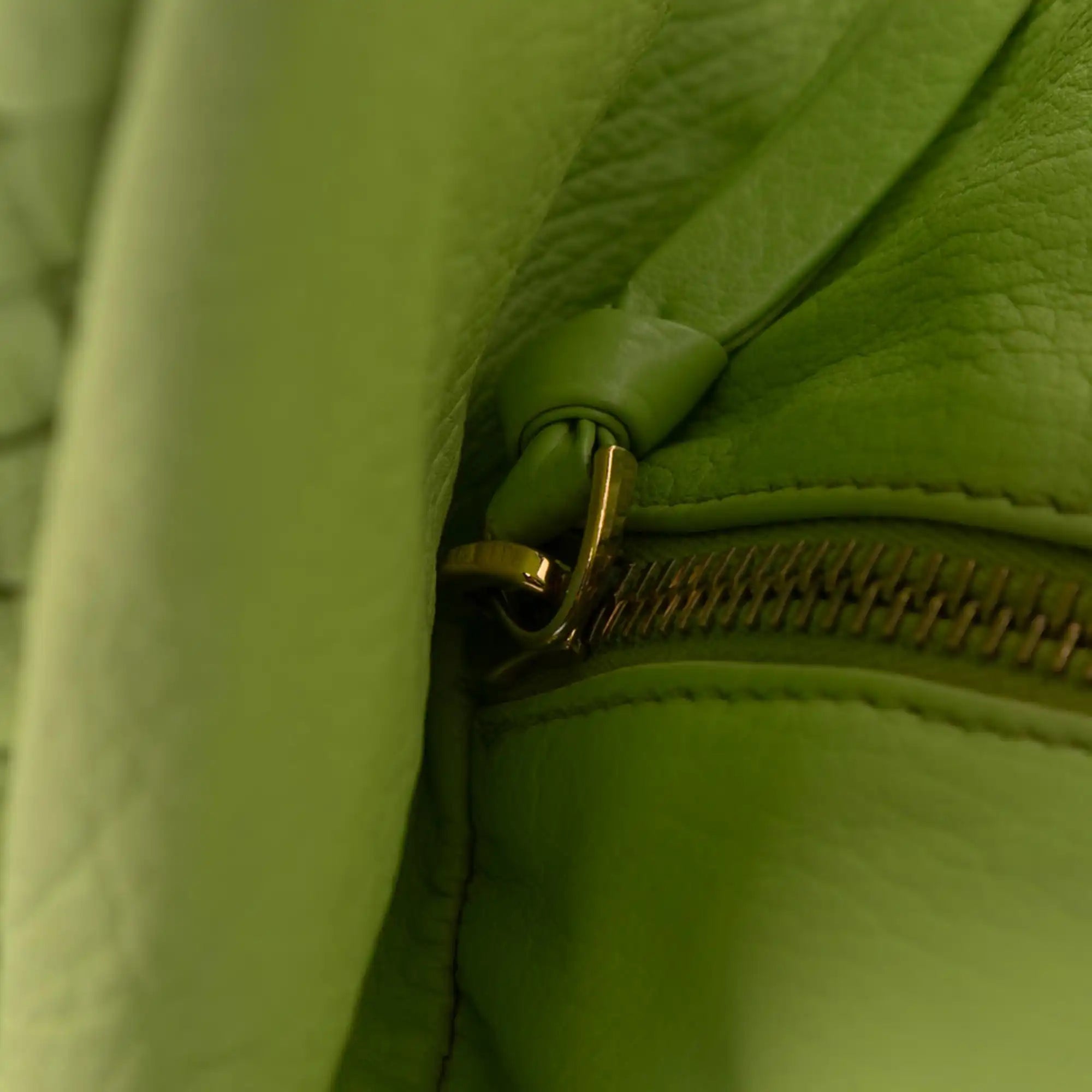 Bottega Veneta Knot Hobo Green Nappa intrecciato