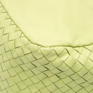 Bottega Veneta Knot Hobo Green Nappa intrecciato