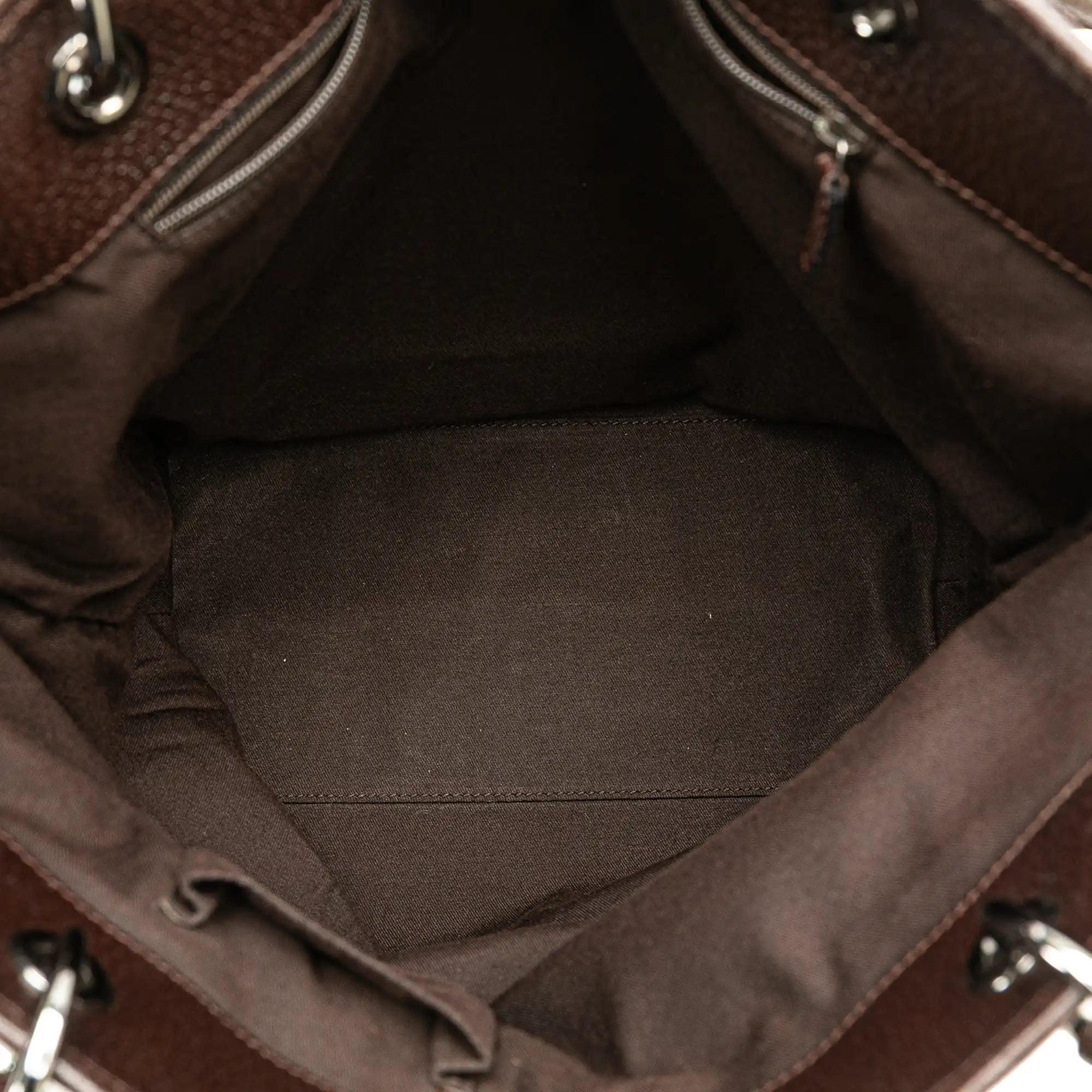 Gucci Eclipse Tote BAG Brown GG Canvas