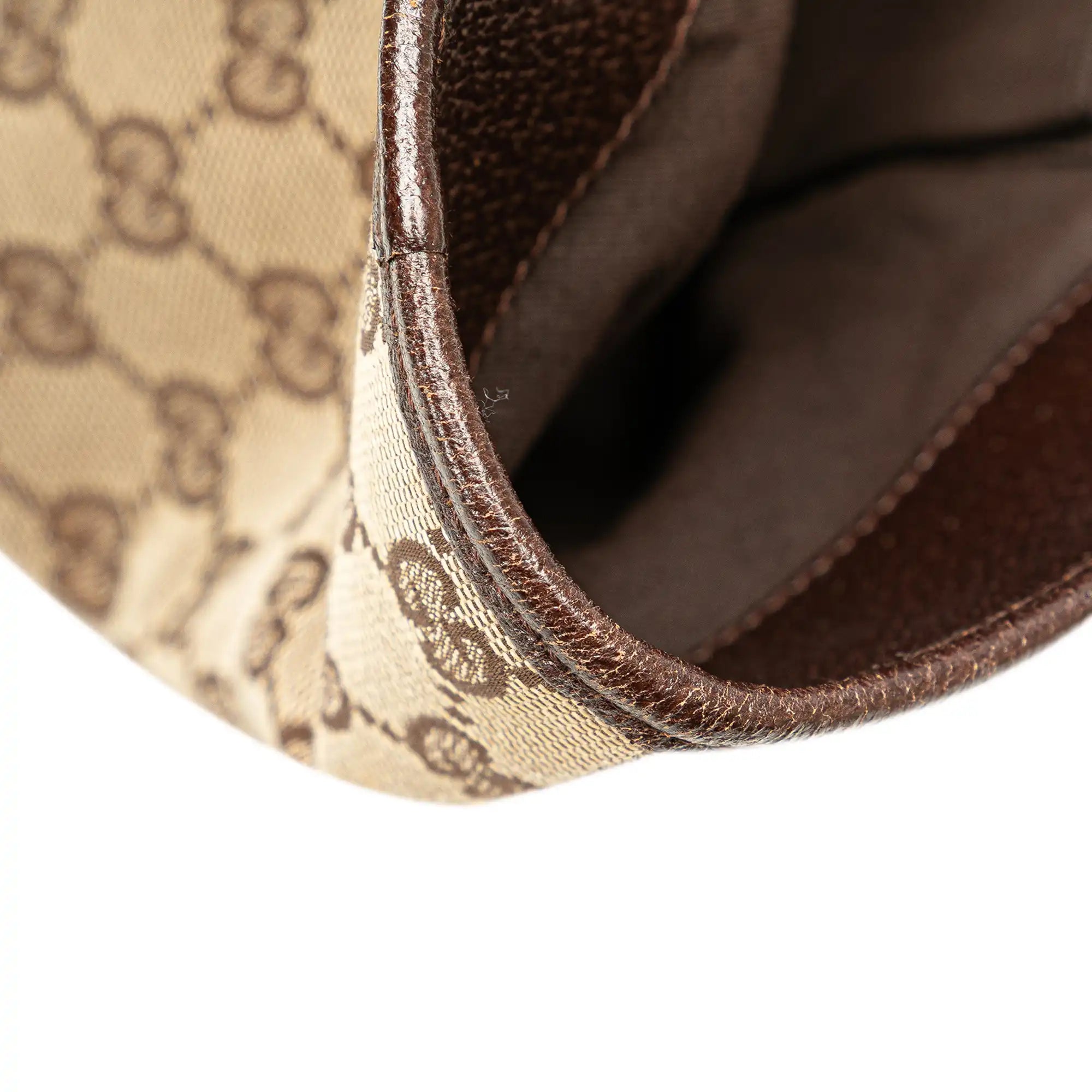 Gucci Eclipse Tote BAG Brown GG Canvas