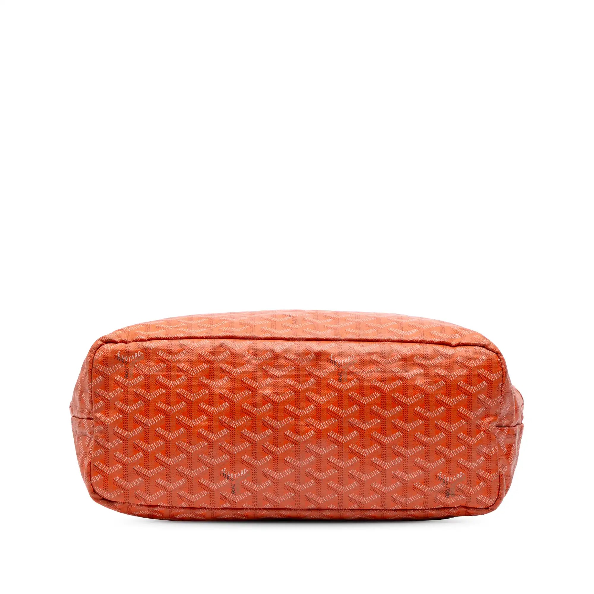Goyard Saint Louis PM Orange Goyardine Canvas