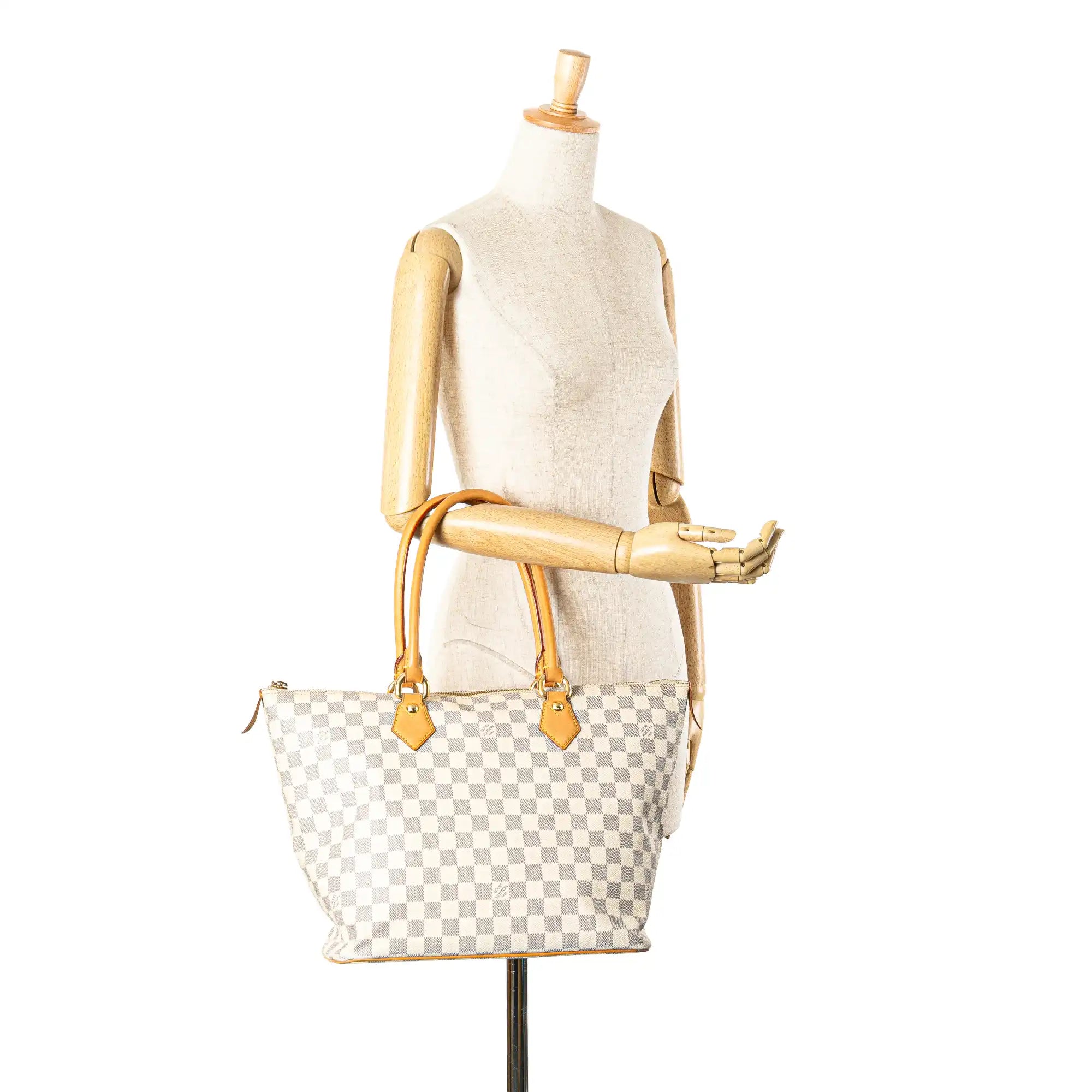 Louis Vuitton Saleya MM Damier Azur Canvas
