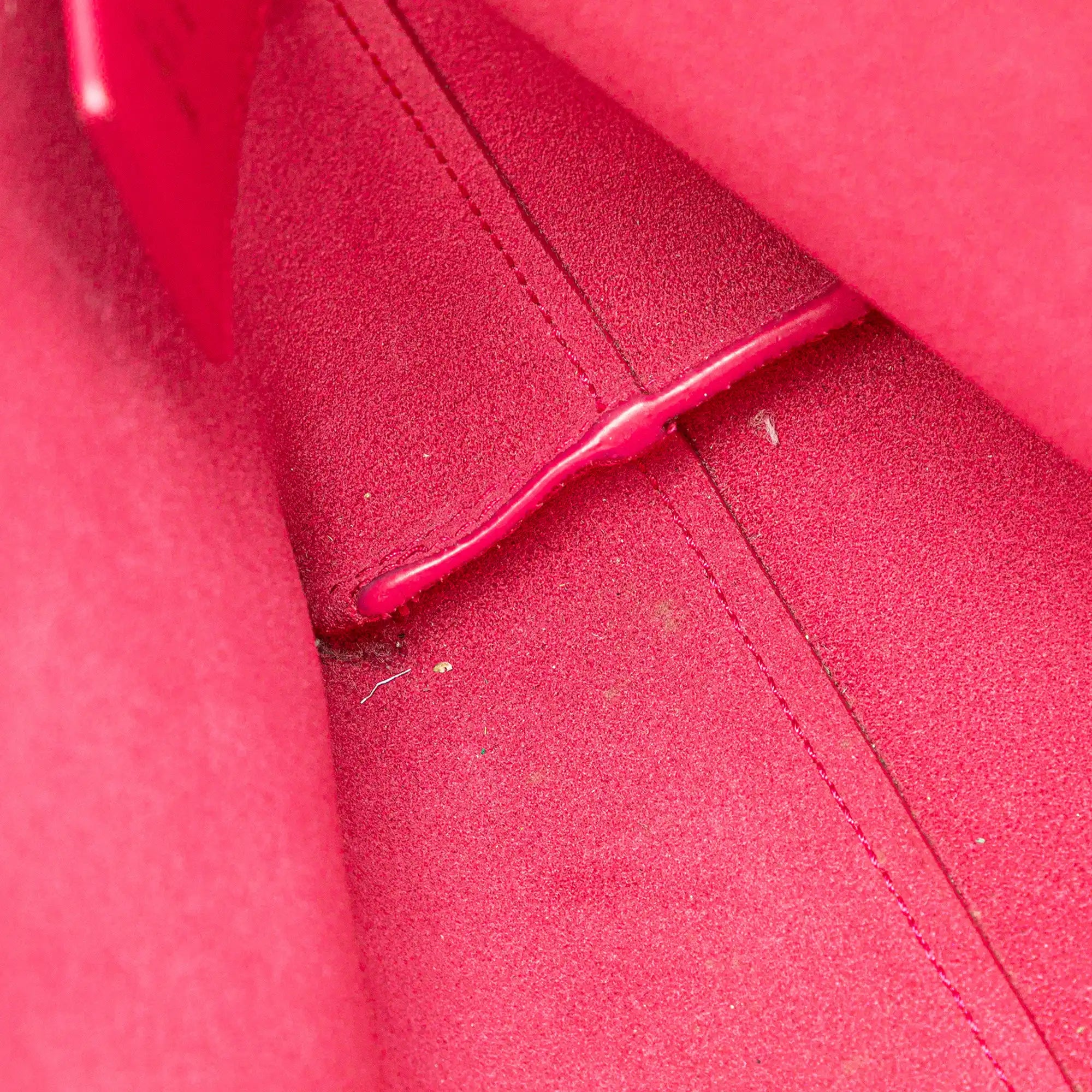 Yves Saint Laurent Toy North/South Shopping Tote Pink Leather